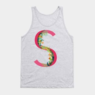 Tropical alphabet s Tank Top